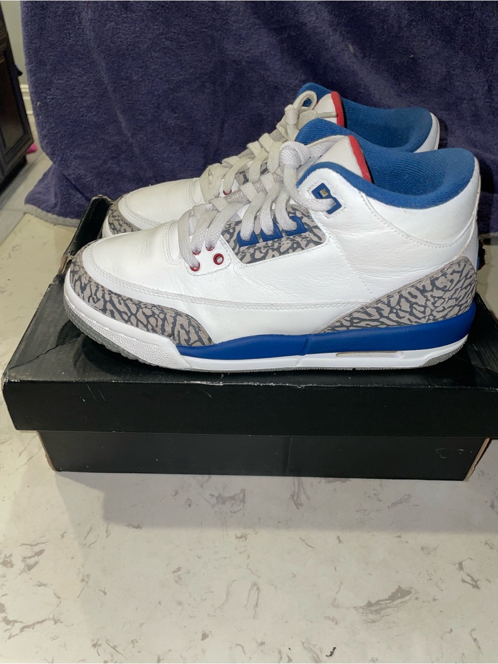 Nike Air Jordan 3 Retro OG True Blue 2016 854261-106